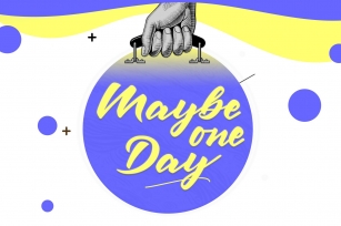 Maybe one Day Font Download