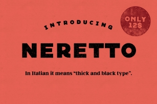 Neretto Sans Font Download