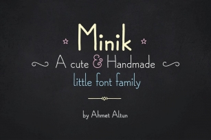 Minik Font Download