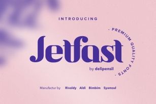 Jetfast Medium Font Download