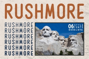 Rushmore Family Font Download