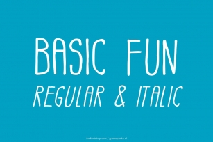 Basic Fun handmade Font Download