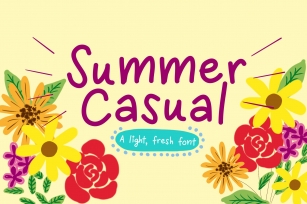 Summer Casual Font Download