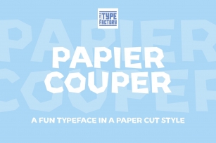 Papier Couper Font Download