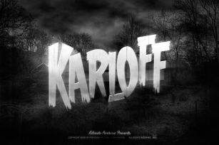 Karloff Font Download