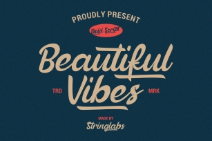 Beautiful Vibes Font Download