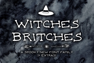 Witches Britches +Extras Font Download