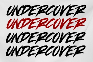 UNDERCOVER Font Download