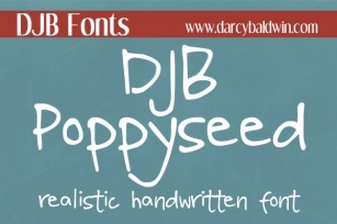 DJB Poppyseed Font Download