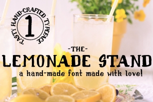 THE LEMONADE STAND TYPEFACE Font Download