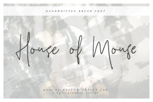 House of Mouse Script Font Download