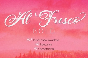 Al Fresco Bold Font Download