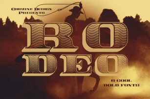 Rodeo Typeface Font Download