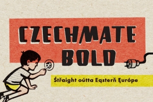 Czechmate Bold Font Download