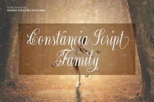 Constância Script Family Font Download