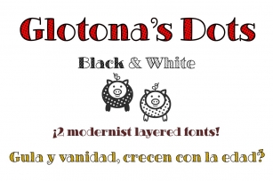 Glotona Dots Font Download