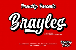 Brayles + Extrude Font Download