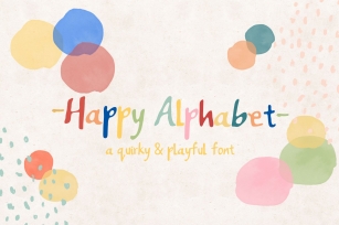 Happy Alphabet Font Download