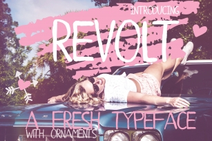 Revolt Typeface Font Download