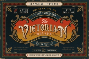 Victorian Decade Font Download
