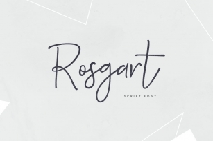 Rosgart Font Download