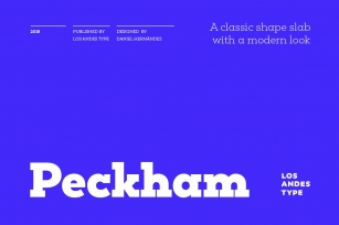 Peckham Font Download