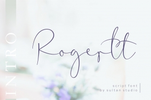 Rogertt Font Download