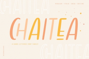 Chaitea Family Font Download