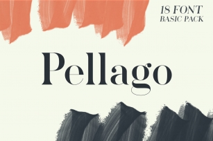 Pellago Basic — Classic Serif Family Font Download