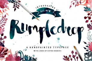 Rumpledrop Typeface Bundle Font Download