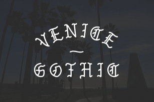 Venice Gothic Font Download