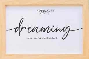 dreaming Font Download