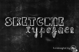 Sketchie Typeface Font Download