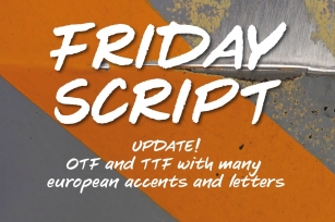 Friday Script Font Download