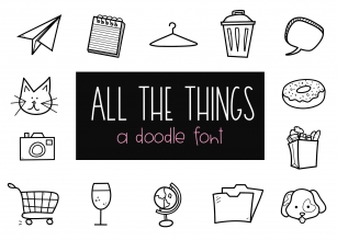 All The Things Font Download