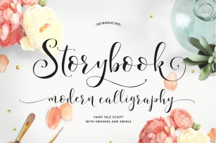 Storybook Calligraphy Script Font Download