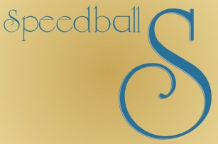 Speedball Font Download
