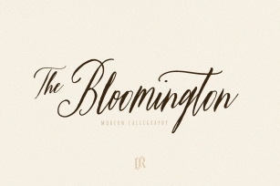 The Bloomington Font Download