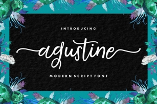 Agustine Script Font Download