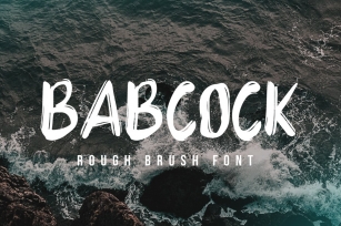 Babbock Brush Font Download