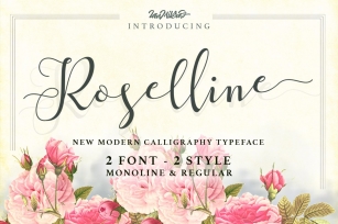Roselline Typeface Font Download