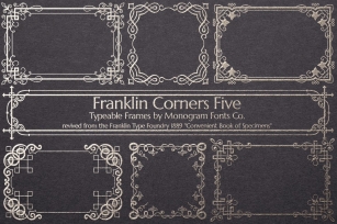 MFC Franklin Corners Five Font Download