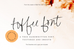 Toffee Handwritten  Extras Font Download