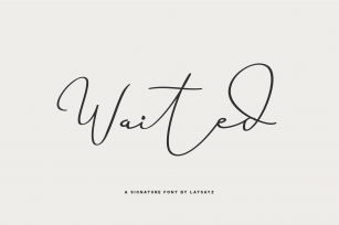 Miss Waited Font Download