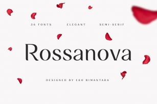Rossanova; 36 Elegant Font Download