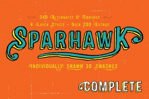 Sparhawk Complete Family Font Download