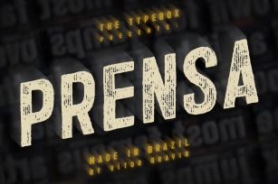 Prensa Typeface Font Download