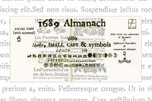 1689 Almanach Family OTF Font Download