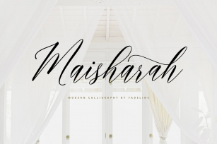 Maisharah Modern Calligraphy Font Download