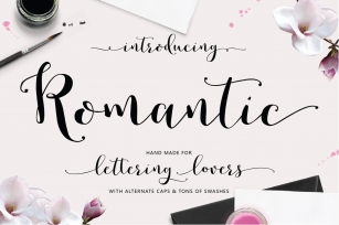 Romantic Script Font Download
